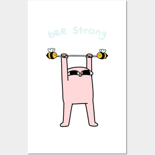 ketnipz (bee strong) Posters and Art